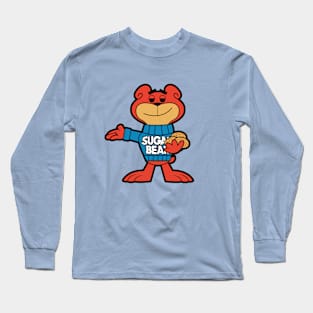 cute sugar bear mascot Long Sleeve T-Shirt